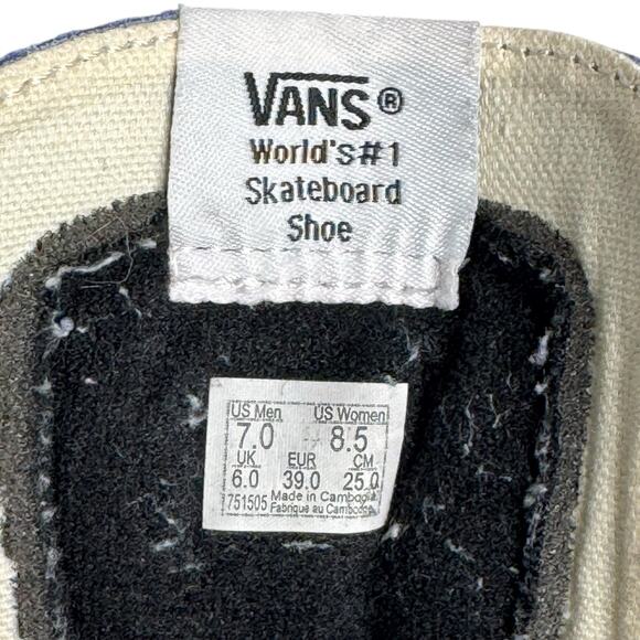 Vans SK8-HI 'Ultramarine' Suede Blue Hi Tops Size 8.5 (W), 7.0 (M) - Picture 11 of 12